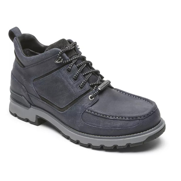 Rockport Men's Total Motion Trek Umbwe Hiking Boot, Inkspot, Size 8 Wide - Picture 1 of 4